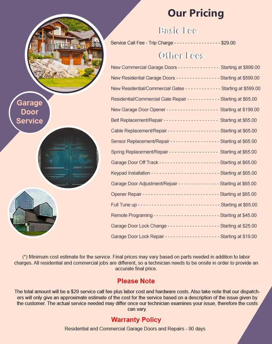 Community Garage Door Service Highlands Ranch, CO 303-653-9208